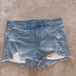 distressed shorts